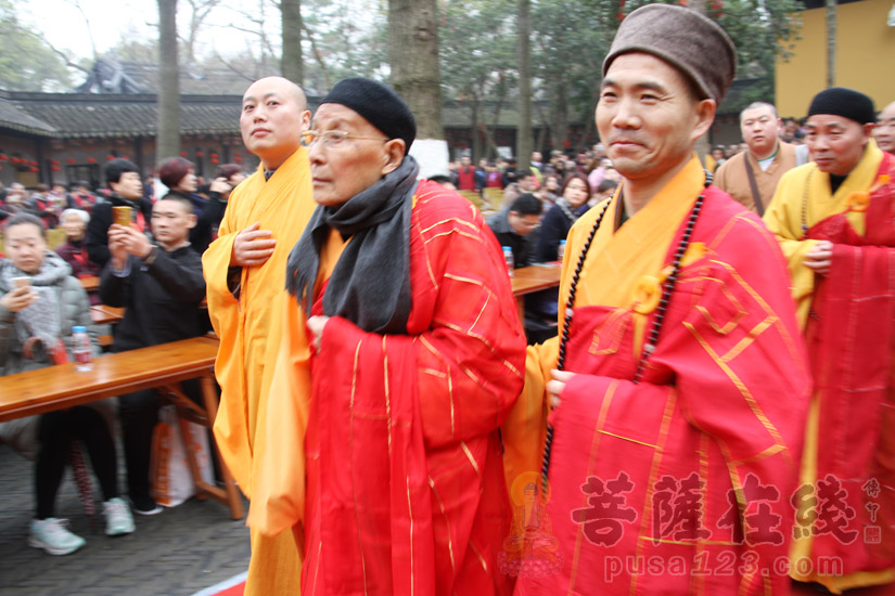 【高清图集】寒山寺法主和尚性空长老95岁华诞 祝寿庆典隆重举行