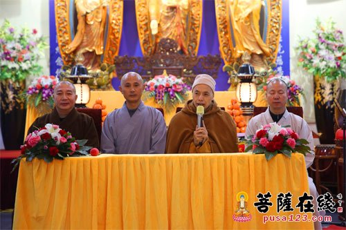 上海会龙寺2016第一期皈命佛七第二天:仁焕法师开示