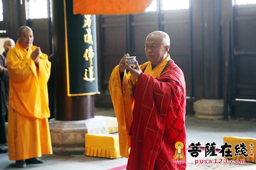 青州广福寺传授三坛大戒法会:严净坛场 新戒行仪