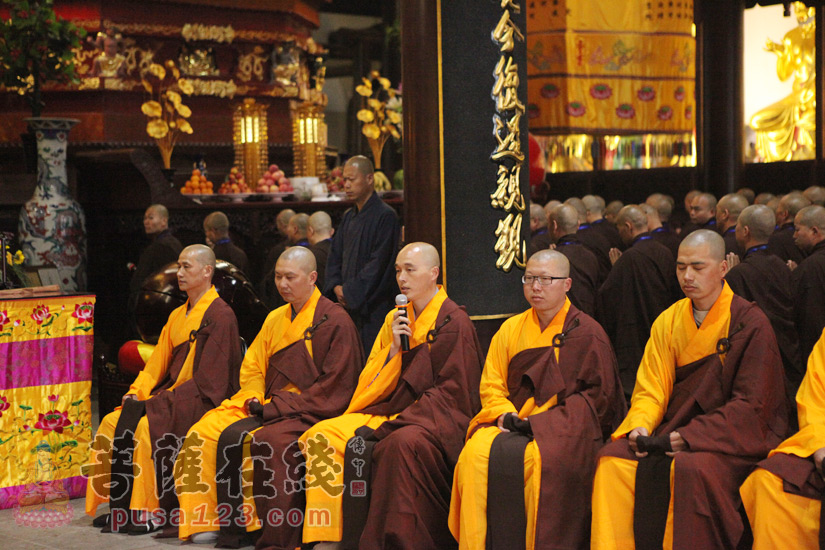 【高清图集】山东青州广福寺传授三坛大戒法会:谢引礼