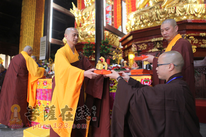 【高清图集】山东青州广福寺传授三坛大戒法会:谢引礼