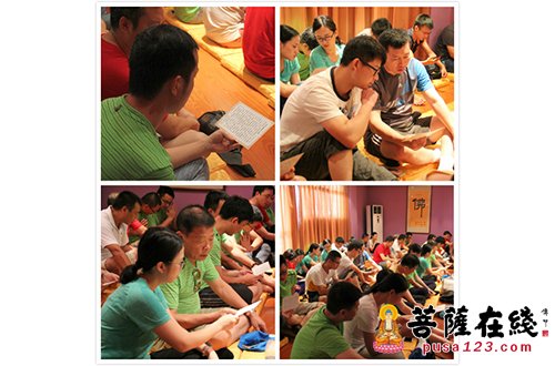 南岳佛教三德讲堂法师为游客提供佛法讲座