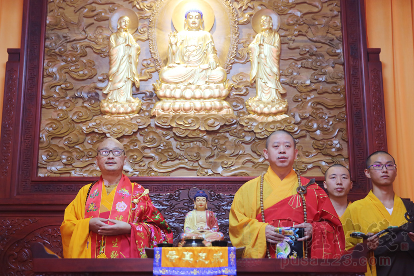 【高清图集】江西上饶博山能仁禅寺举行觉海法师荣膺方丈庆典法会