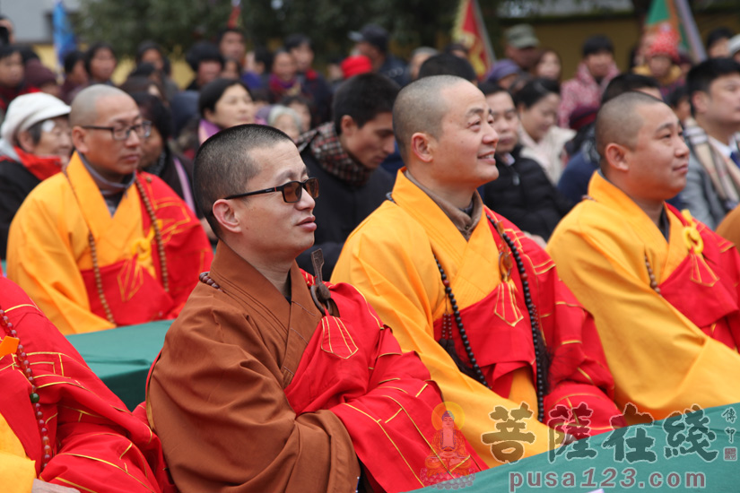 【高清图集】安徽泾县岩龙禅寺马头矶下院落成庆典暨全堂佛像开光法会