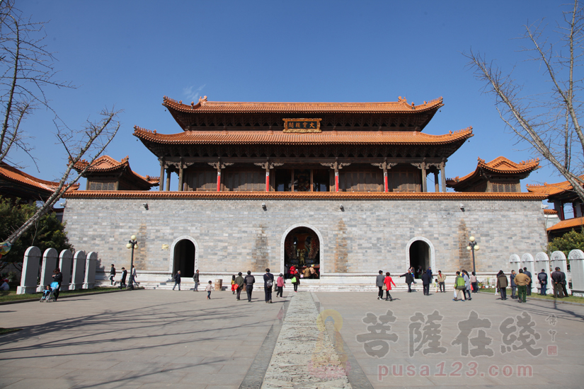 【高清图集】香云起赞 天放光明 昆明晋宁宝泉寺举行巡佛归殿暨千手