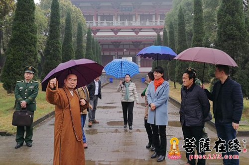 中国佛教协会副秘书长,圣安寺方丈怀梵大和尚热