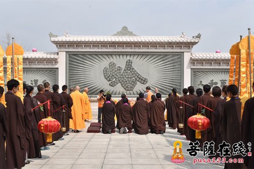 中国福山合卢寺第八届"大乘(梵网经)菩萨戒法会"通启