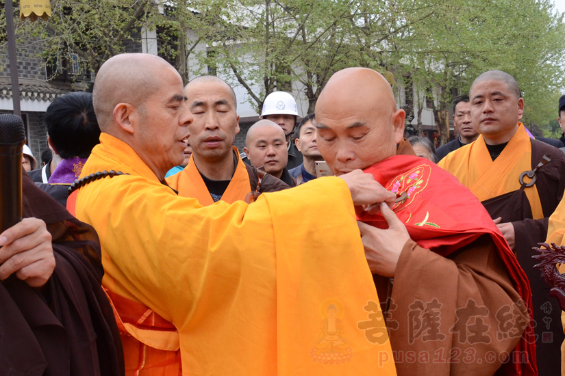 【高清图集】万年禅寺古刹重光 宏学法师荣膺方丈