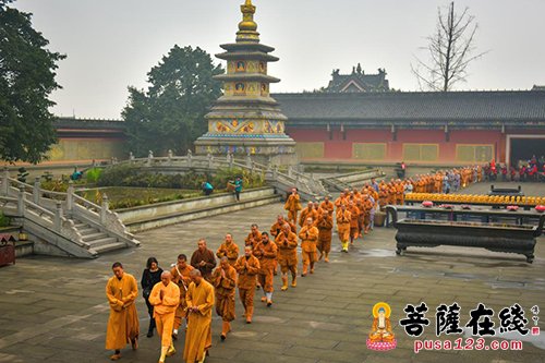 赞!历时两个月,果海大和尚率众朝拜佛教四大名山 ...