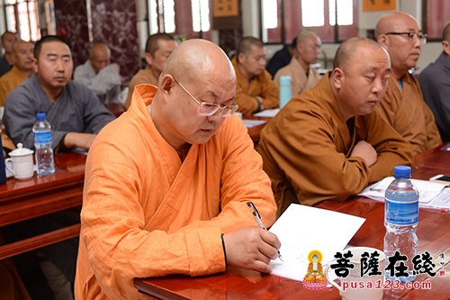 为贯彻全国宗教工作会议精神 广灵极乐寺召开僧伽培训班