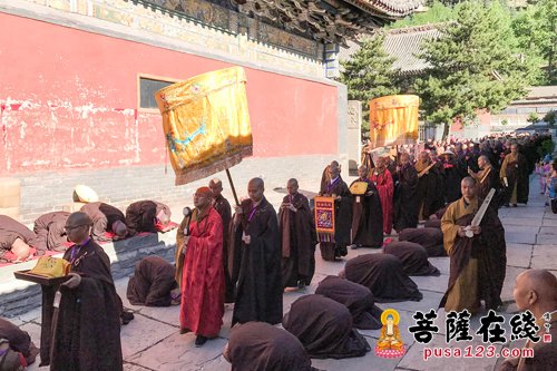 五台山碧山寺三坛大戒法会第十四天:正授比丘