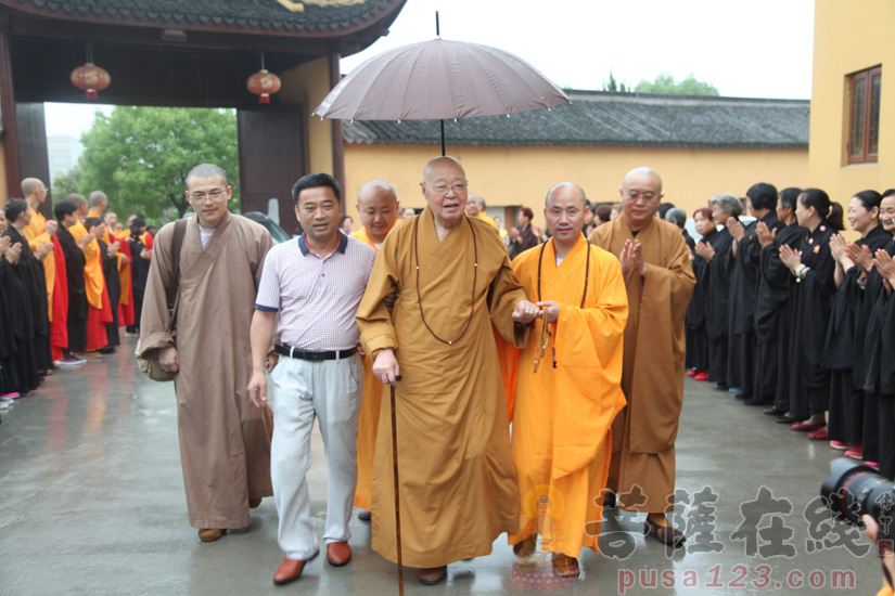 【高清图集】讲经说法 行愿禅茶—上海地藏古寺为茶窖