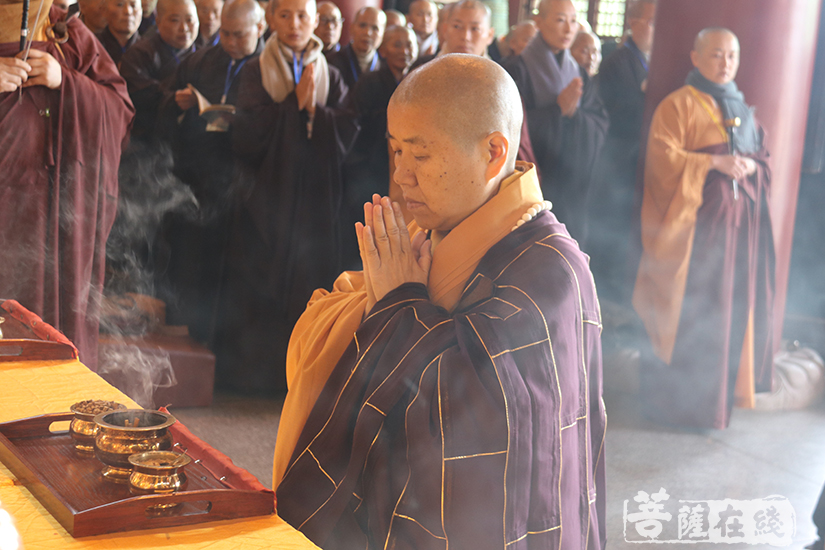 【高清图集】江西抚州大金山寺正授沙弥尼戒