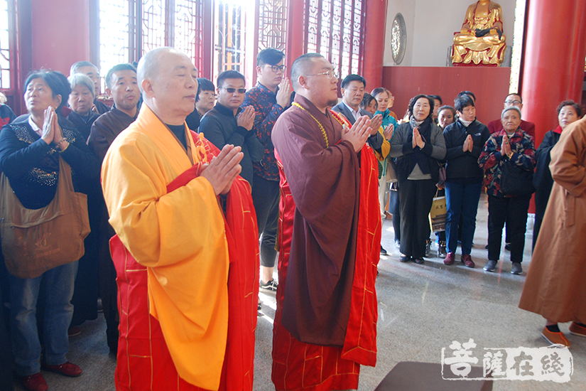 【高清图集】千年古刹换新颜 戚墅寺举行大雄宝殿落成