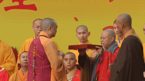 【高清图集】温州洞头中普陀寺芳振法师荣膺方丈