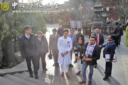 佛教-印度佛教代表团一行参访中国佛教协会