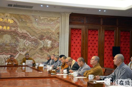 佛教-净因大和尚出席祥符禅寺座谈交流会 勉励学子深入经藏