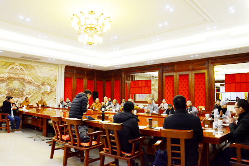佛教-净因大和尚出席祥符禅寺座谈交流会 勉励学子深入经藏
