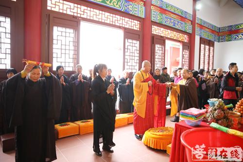 佛教-以事显理 理事圆融 广西江佛寺诸佛圣像装藏法会圆满举行