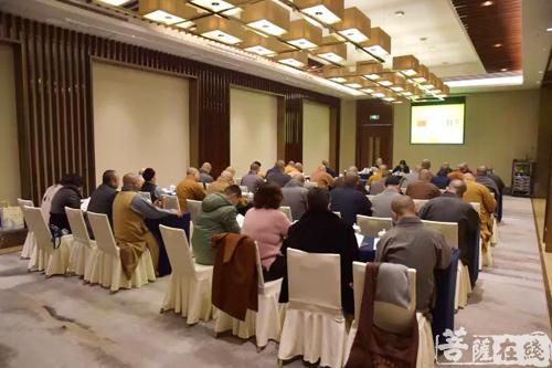 佛教-湖州市佛教协会召开五届六次理事会 总结2017年各项工作