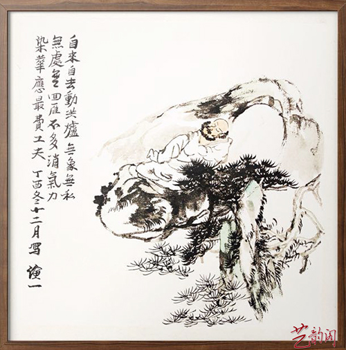 佛教-中国首届当代画僧国画高研班教学汇报展