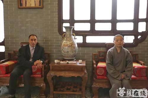 杜梅-佛山市禅城区委常委统战部领导一行访问仁寿寺