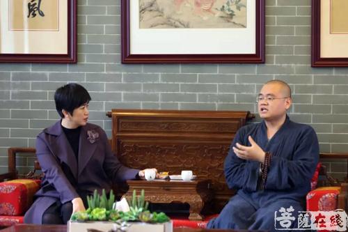 杜梅-佛山市禅城区委常委统战部领导一行访问仁寿寺