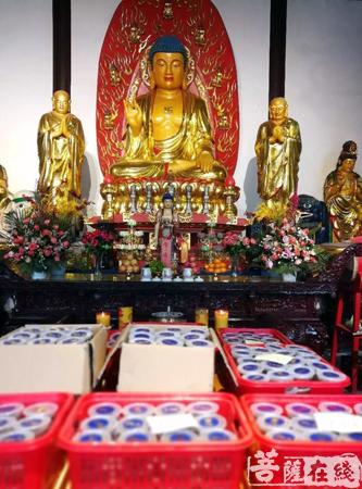 佛教-腊八施福 粥暖人间 浙江新昌兴善寺举行腊八施粥活动