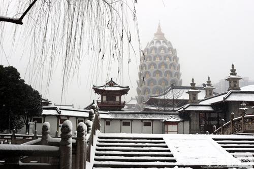 摄影-落雪无声 江苏寺院雪景集锦 摄影-落雪无声 江苏寺院雪景集锦
