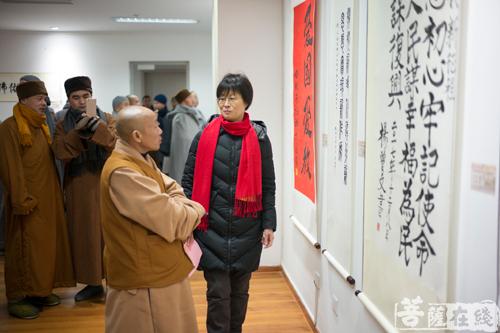书画-宣城市宗教界书画展开幕式于美术馆举行