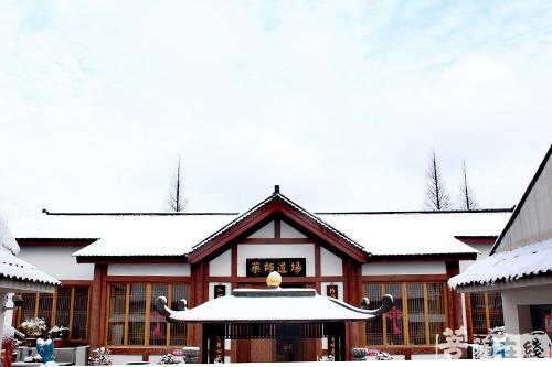 摄影-终盼银装素裹 共赏沪上寺院雪景 摄影-终盼银装素裹 共赏沪上寺院雪景