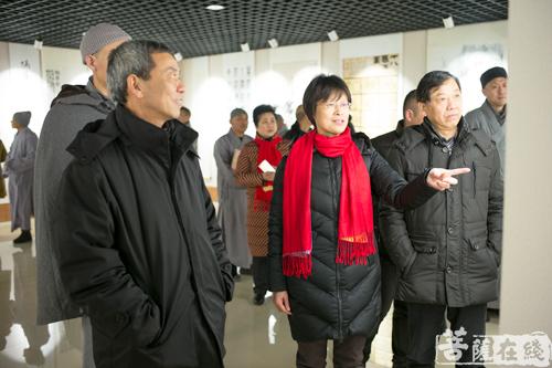 书画-宣城市宗教界书画展开幕式于美术馆举行