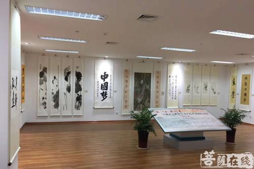 书画-宣城市宗教界书画展开幕式于美术馆举行