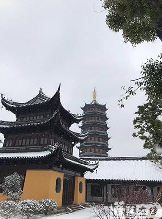 摄影-落雪无声 江苏寺院雪景集锦 摄影-落雪无声 江苏寺院雪景集锦