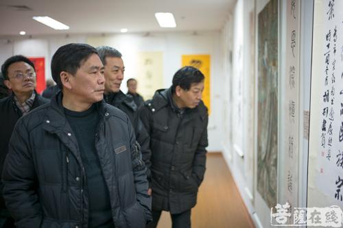 书画-宣城市宗教界书画展开幕式于美术馆举行