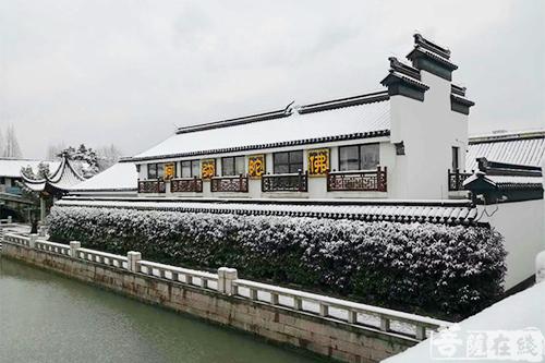 摄影-终盼银装素裹 共赏沪上寺院雪景 摄影-终盼银装素裹 共赏沪上寺院雪景