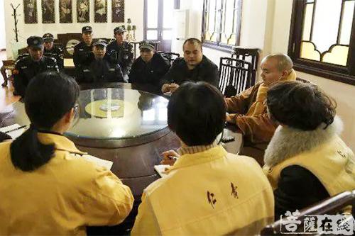 保安-广东佛山仁寿寺召开安保工作专题会议