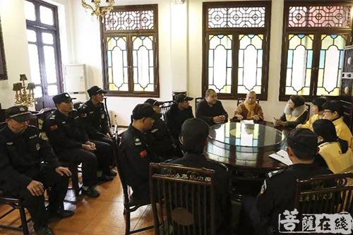 保安-广东佛山仁寿寺召开安保工作专题会议