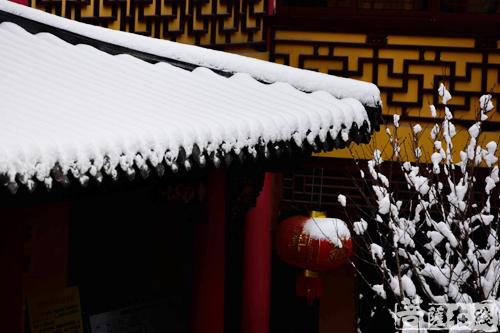 摄影-落雪无声 江苏寺院雪景集锦 摄影-落雪无声 江苏寺院雪景集锦