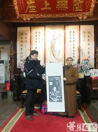 佛教-韩国东国大学池昌圭教授一行参访宁波天童禅寺