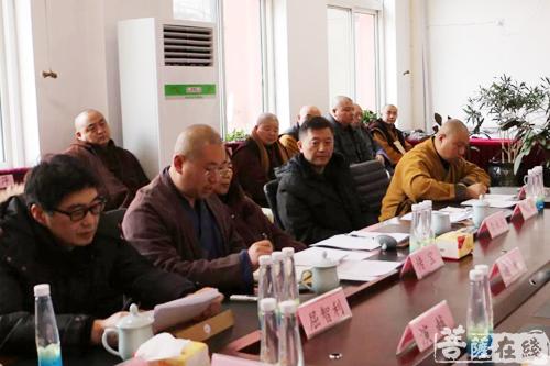 佛教-辽阳市佛教协会四届二次常务理事会暨会长扩大会议在广佑寺顺利召开