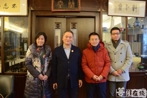 文化-厦门知名佛系文化人士访福清 促文化交流
