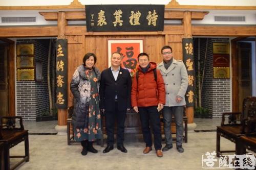 文化-厦门知名佛系文化人士访福清 促文化交流