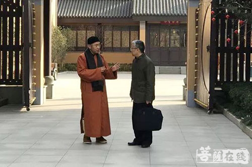 宁国-上海市民宗委王君力副主任莅临宁国禅寺指导工作