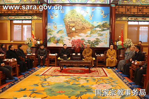时政-国家宗教局走访慰问在京全国性宗教团体