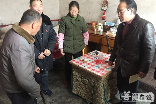 佛教-咸宁市民宗局与咸安佛协开展一对一精准扶贫工作