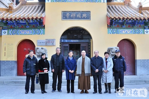 千佛山-山东历下区副区长刘佳赴千佛山兴国禅寺走访慰问
