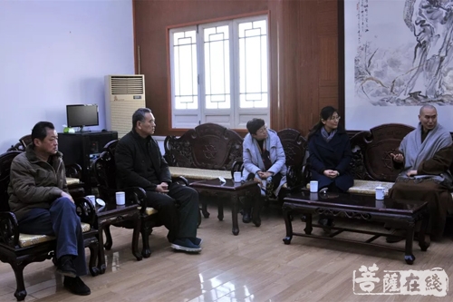 千佛山-山东历下区副区长刘佳赴千佛山兴国禅寺走访慰问