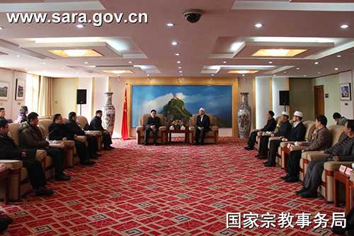 时政-国家宗教局走访慰问在京全国性宗教团体