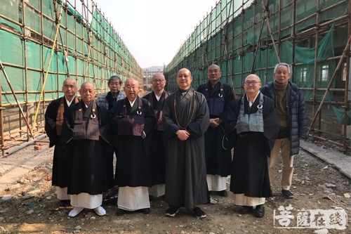 广德-国际中日禅文化交流协会会长大谷哲夫一行参访宁波广德禅寺